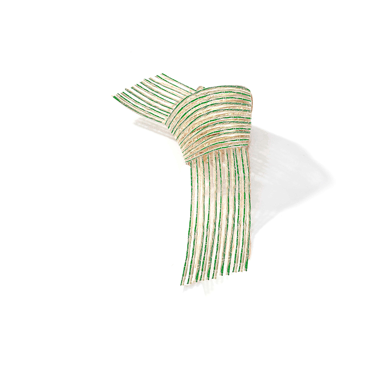Fitas Aramadas de Juta Mistral - Verde | Fita de Juta
