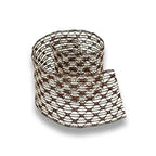 Tela Aramada Cristal de 60MM/9.15M - Chocolate | Tela Decorativa