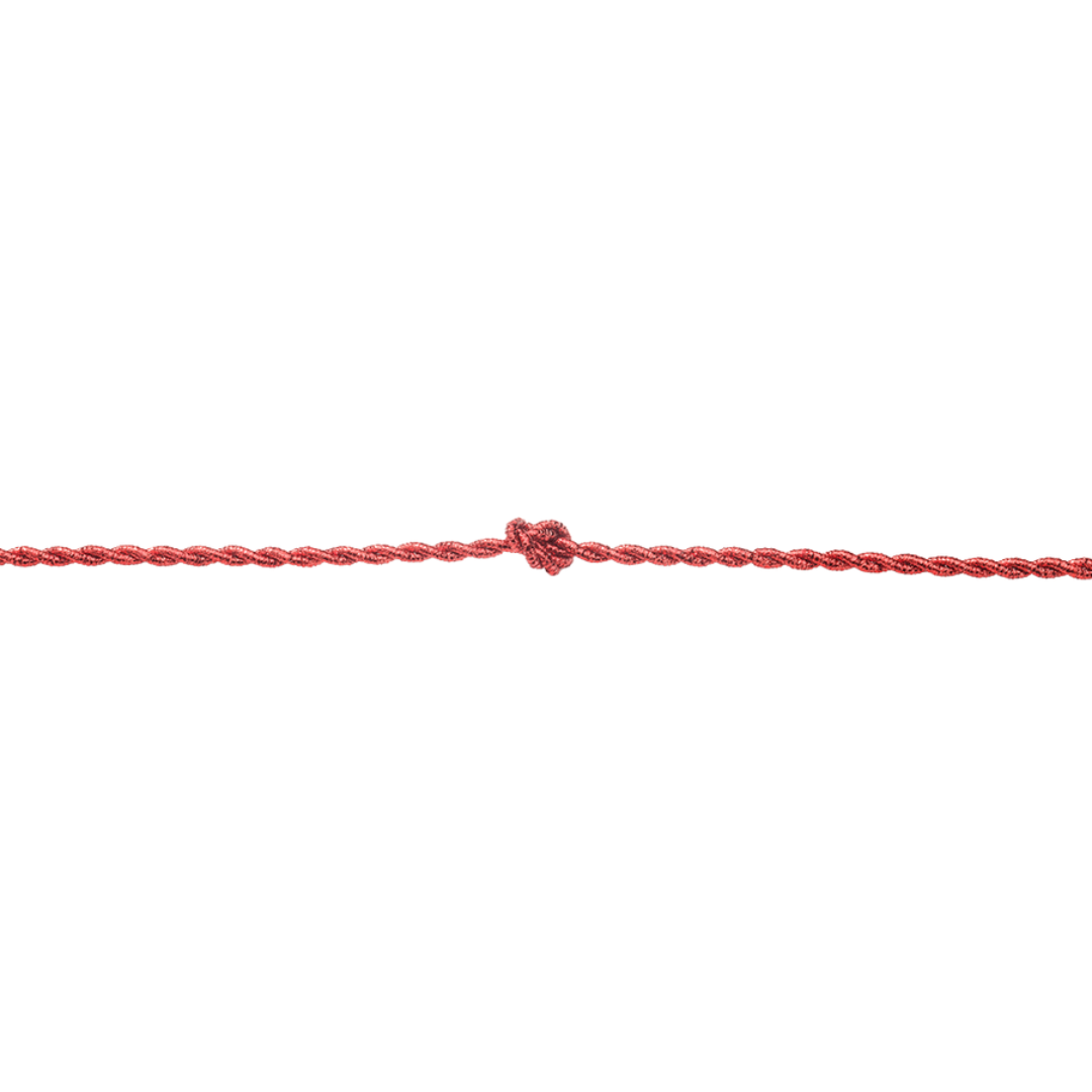 Cordão Franciscano Metalizado Mour 3mm/10m — Decoração e Artesanato - Vermelho | Cordão Decorativo