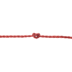 Cordão Franciscano Metalizado Mour 3mm/10m — Decoração e Artesanato - Vermelho | Cordão Decorativo