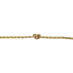 Cordão Franciscano Metalizado Mour 3mm/10m — Decoração e Artesanato - Gold | Cordão Decorativo
