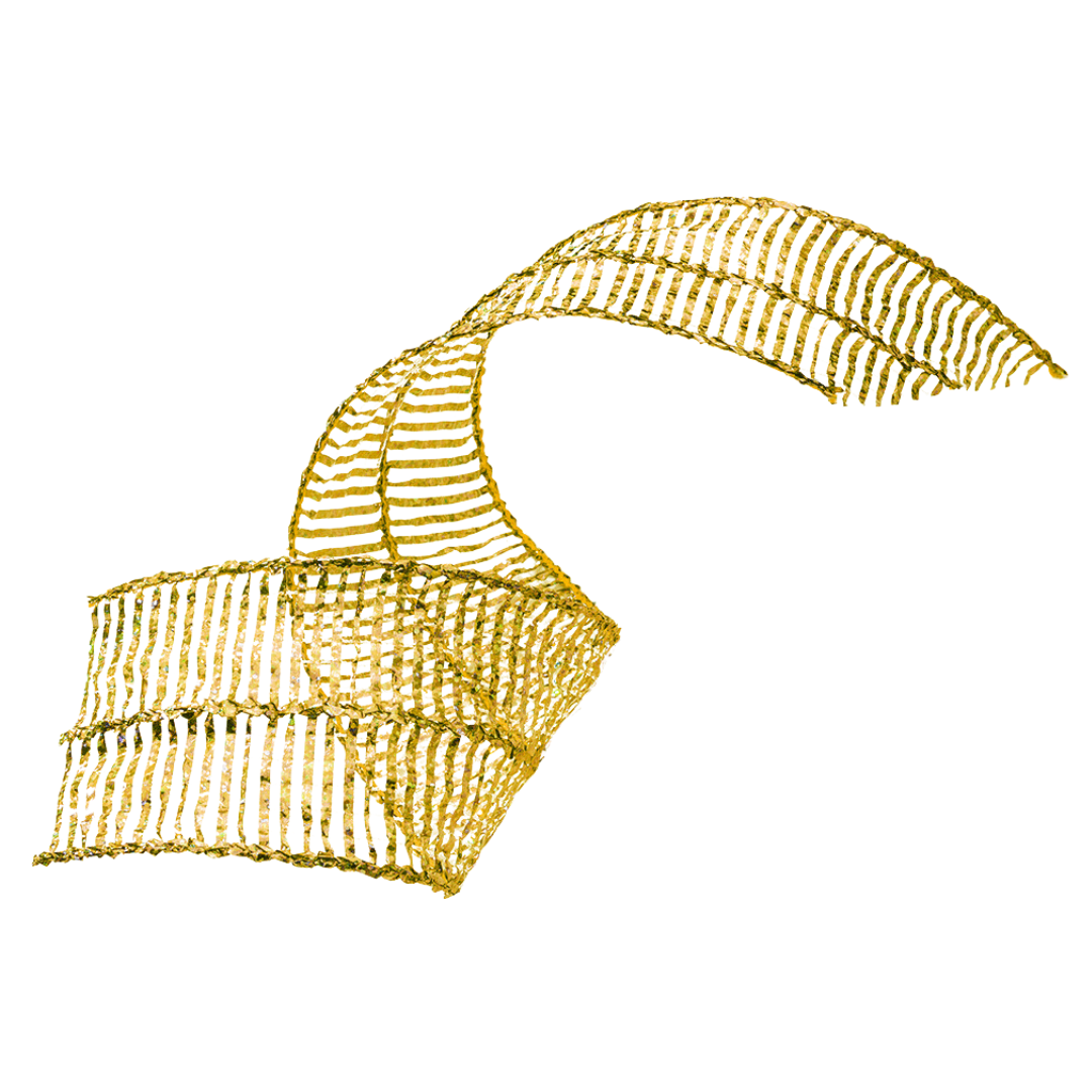 Fita Aramada Ébano - Gold | Fita Aramada