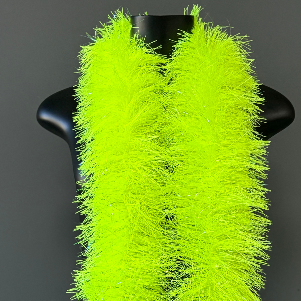 Estola Boá de Plumas 150mm/1,83m — Fantasia, Carnaval e Decoração - Verde Claro | ESTOLA BOÁ