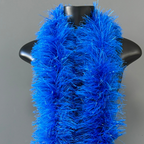 Estola Boá de Plumas 150mm/1,83m — Fantasia, Carnaval e Decoração - Azul Escuro | ESTOLA BOÁ
