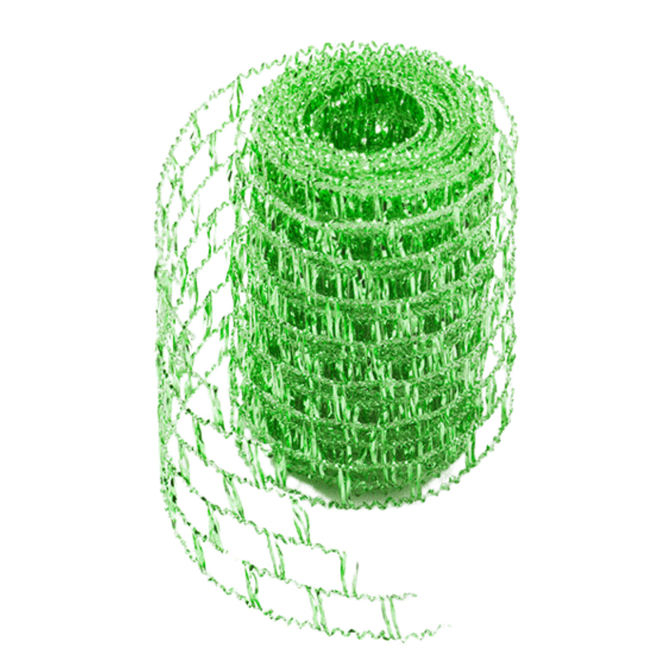 Tela Flyz Metalizada - VERDE | Tela Decorativa
