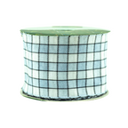 Fita Xadrez Aramada Quadrad - Azul | Fita Xadrez