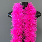 Estola Boá de Plumas 150mm/1,83m — Fantasia, Carnaval e Decoração - Rosa Pink | ESTOLA BOÁ