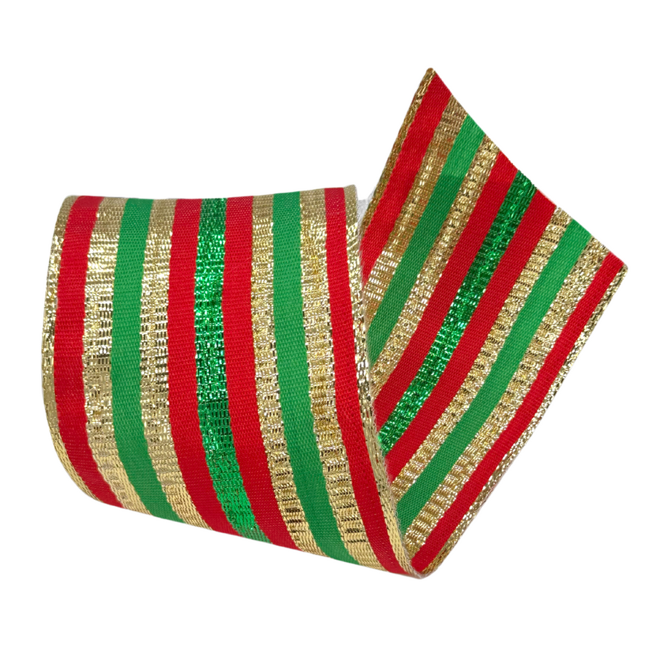 Fita Aramada Abrunzi - Verde/Vermelho | Fita Aramada
