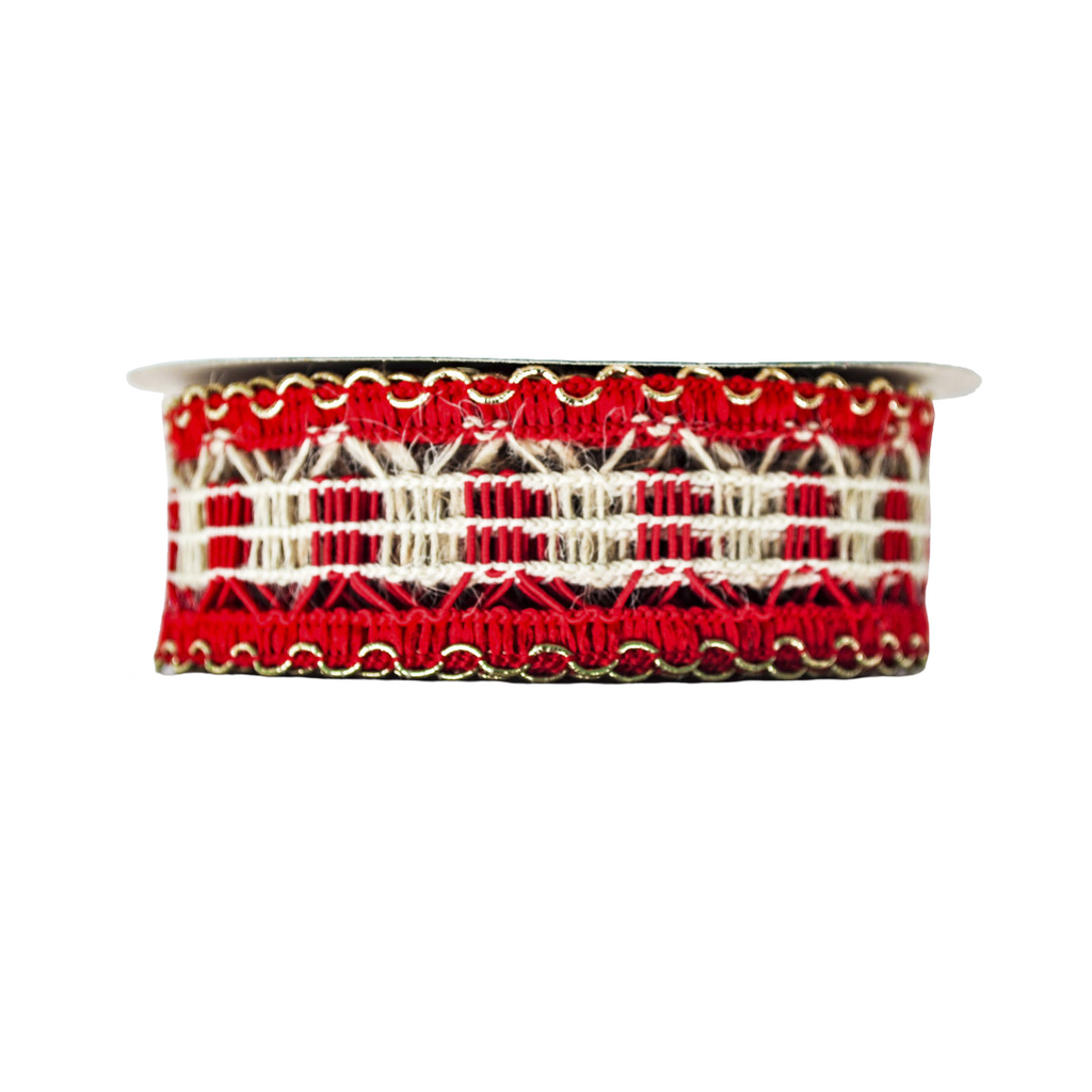 Fita de Juta Guarani - Vermelho | Fita de Juta
