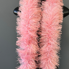 Estola Boá de Plumas 150mm/1,83m — Fantasia, Carnaval e Decoração - Rosa Pastel | ESTOLA BOÁ